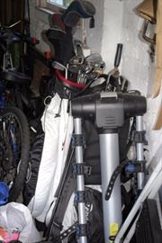 Loaded Garage with Golf