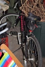 Loaded Garage with Bike and Sand Chair