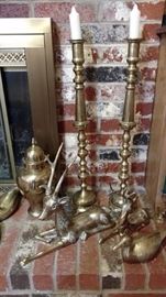 collection of brass