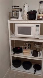 microwave and cast iron