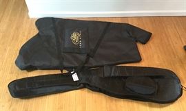 Harp and bass cases
