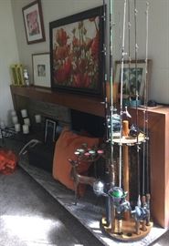 fishing rods/reels