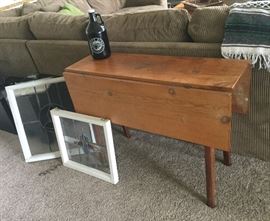 primitive drop-side table