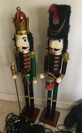 several large nutcrackers