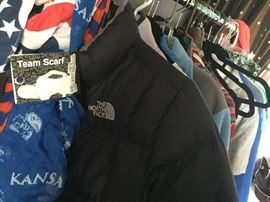 nice selection of clothing - 3 closets