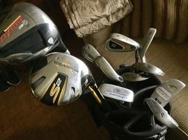more "swear sticks" ... aka golf clubs