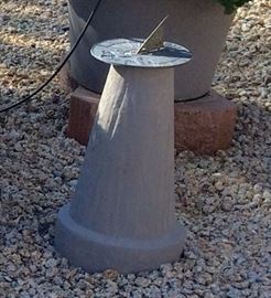 Cast Iron Sundial