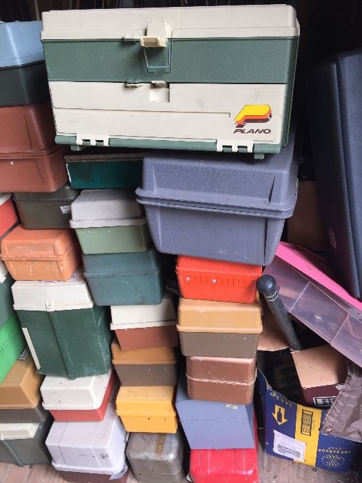 Tackle Boxes - Filled