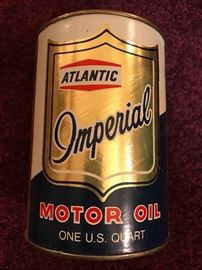 Vintage oil can