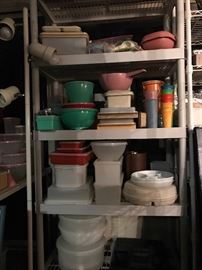 Vintage Tupperware many not used