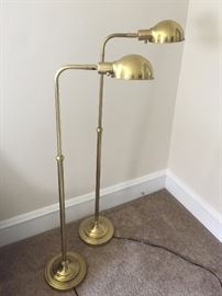 adjustable brass lamps