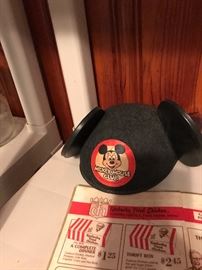 Vintage Micke Mouse ears (1950's)