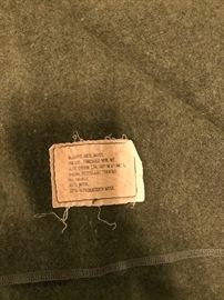 Vintage wool Army issue blanket. Excellent condition. Stored in cedar chest