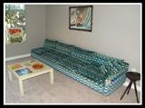 60's 12' Long Mad Men Modern Sofa