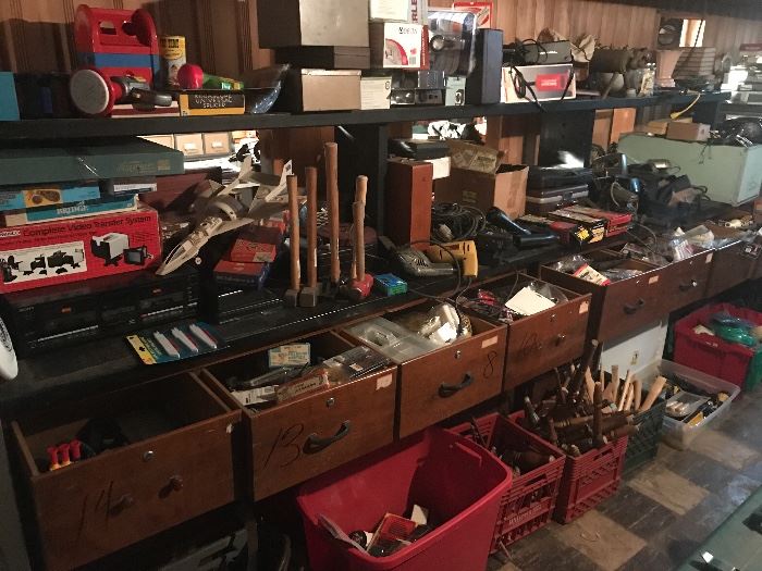 ONE OF TWO ENTIRE ROOMS OF TOOLS
