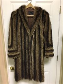 Vintage Raccoon Coat