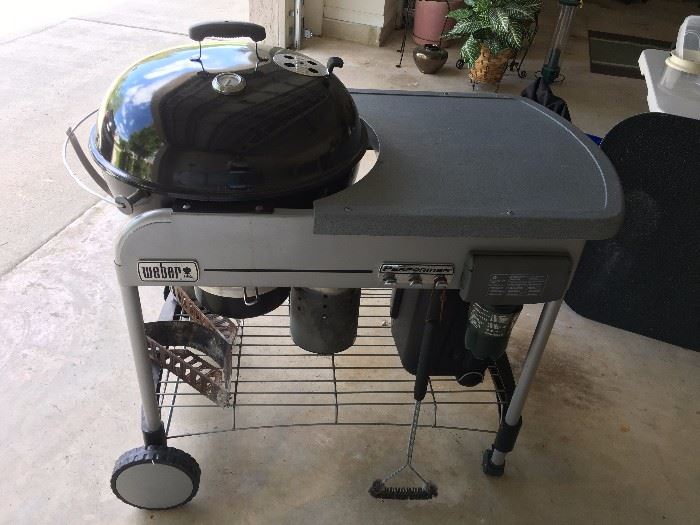 Like New Weber Performance Grill & Accessories