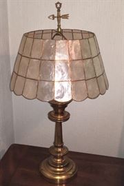 CAPIZ SHELL LAMPS