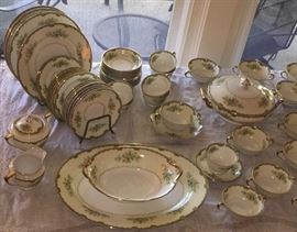 NICE  DECO 1930's NORITAKE CHINA SET