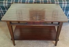 LANE MID CENTURY MODERN TABLE AND END TABLES