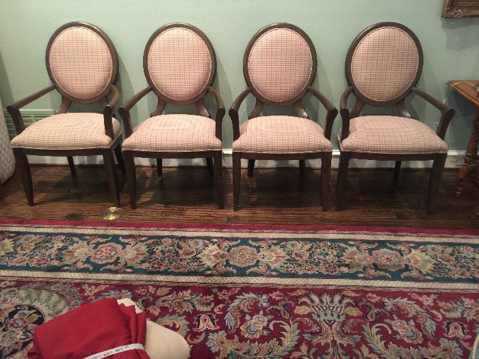 4 arm chairs