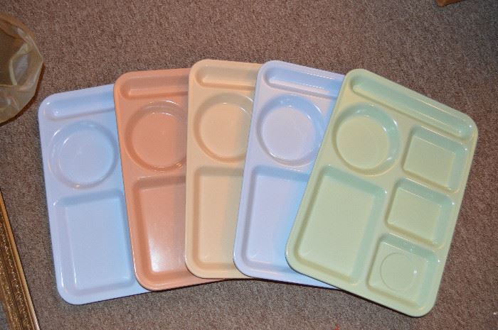 Vintage Cafeteria Trays - Brand New!