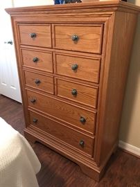 Chest of drawers  80 H x 62 W x 18 deep 