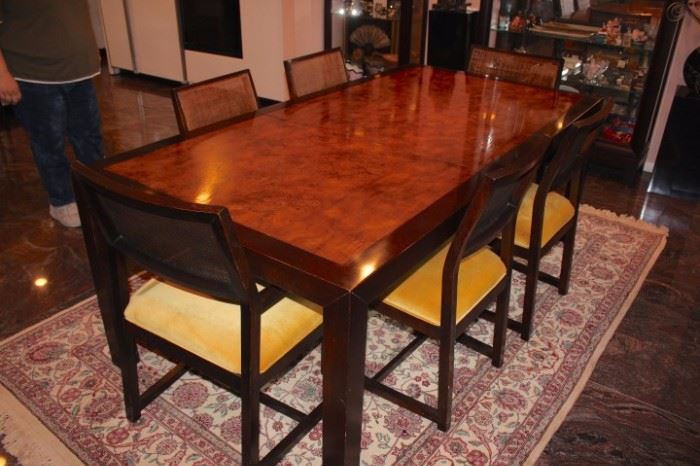Mid-Century Dining Room Table & 6 Chairs