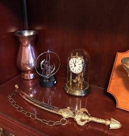 Decorative Desk Accessories, Anniversary Clock