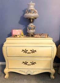 White Fine Furniture Company Bombay Night Stand / End Table