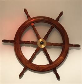 Reproduction Ships Wheel