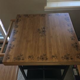 Tall folding table/ cutting board