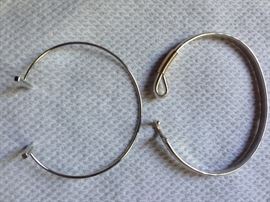 silver bracelets