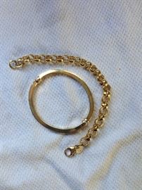 gold plated bracelets