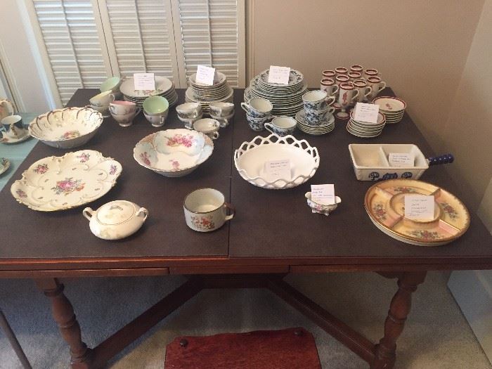 Fine China Blue Danube Set