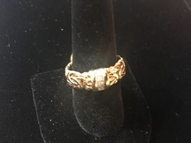 Vintage 14k gold ladies ring