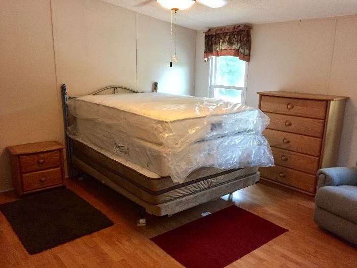 New Serta mattress.  Bed underneath not for sale.