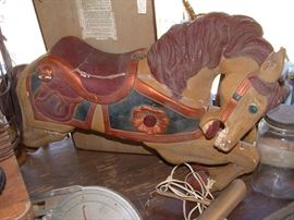 vintage carousel horse