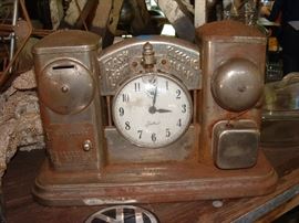 How cool is this - hotel alarm clock