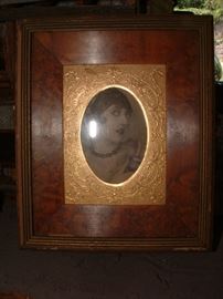 flapper picture in a beautiful frame