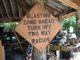 This sign was seen in a tv show advertising the longest yard sale