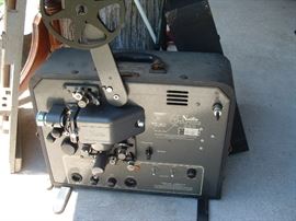 Lots of movie equipment and props