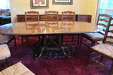 Dining Table From B & B Manhattan....Seats up to 10