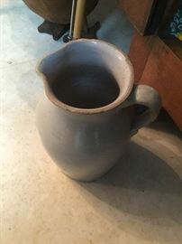 Vintage crock pitcher