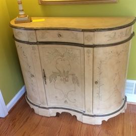 French-inspired painted chest / commode