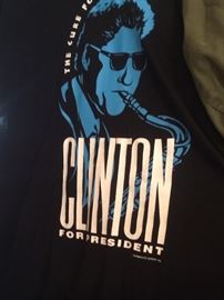 SEVERAL CLINTON ITEMS