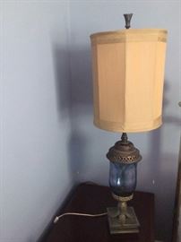 FABULOUS MID-CENTURY LAMP WITH PERFECT SHADE