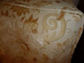 CLOSEUP OF SOFA PATTERN