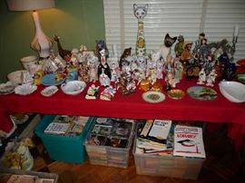 VINTAGE DECOR-ANIMAL FIGURINES