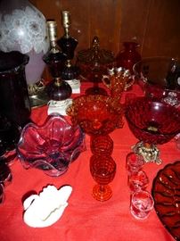 PURPLE LAMPS, LENOX SWAN